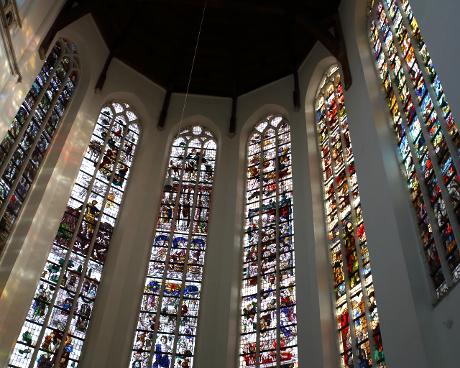 Foto Oude Kerk in Delft, Aussicht, Besichtigung