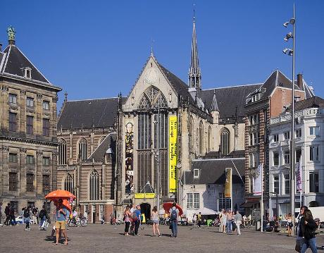 Foto Nieuwe Kerk in Amsterdam, Aussicht, Sehenswürdigkeiten & wahrzeichen